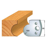 CMT 690.065 PROFILE KNIVES FOR INSERT SHAPER SYSTEM SP 1-37/64”x5/32” (40x4mm)